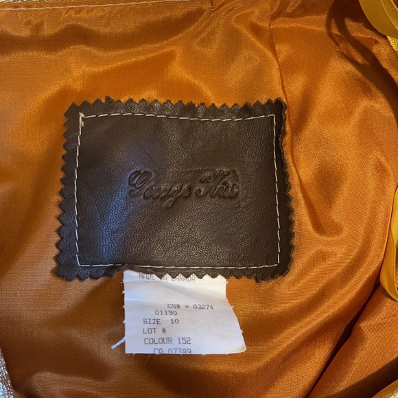 Metallic Gold Skirt - Picture 4 of 4